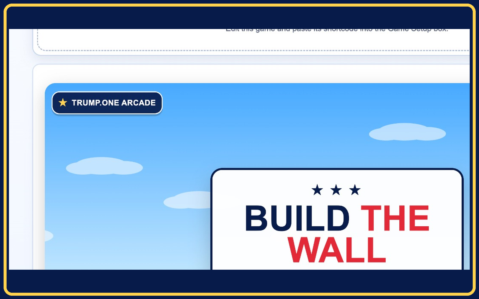 Build the Wall