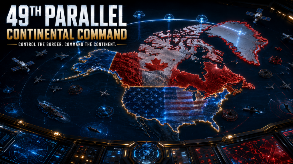 49TH PARALLEL Continental Command strategy game cover
