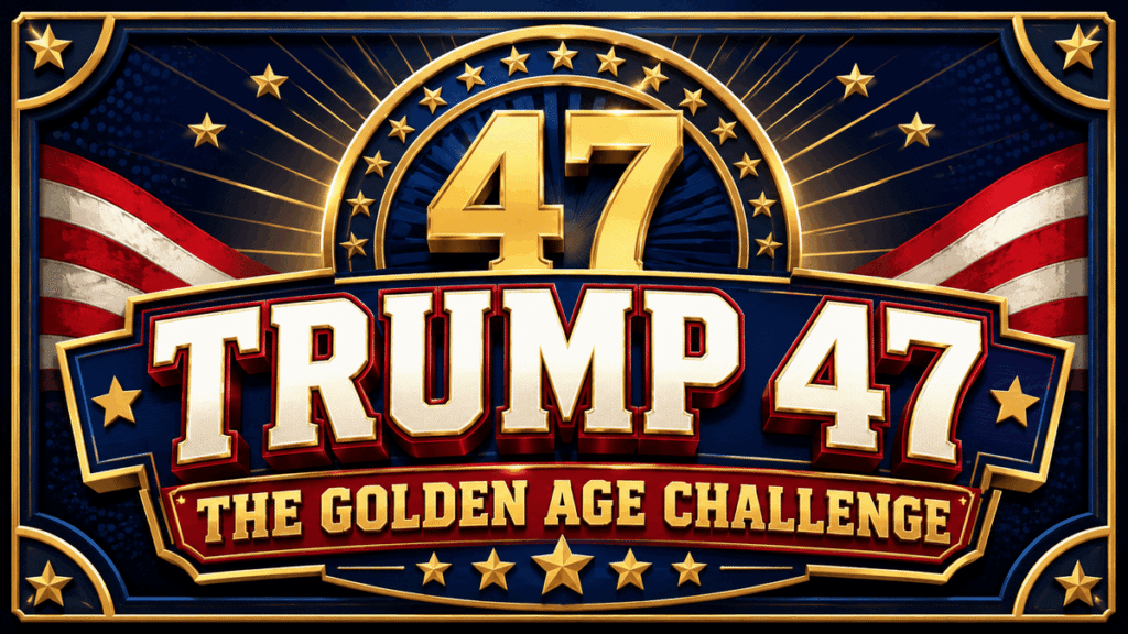 Trump 47: The Golden Age Challenge quiz game